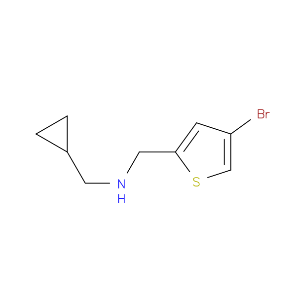 [(4-bromothiophen-2-yl)methyl](cyclopropylmethyl)amine