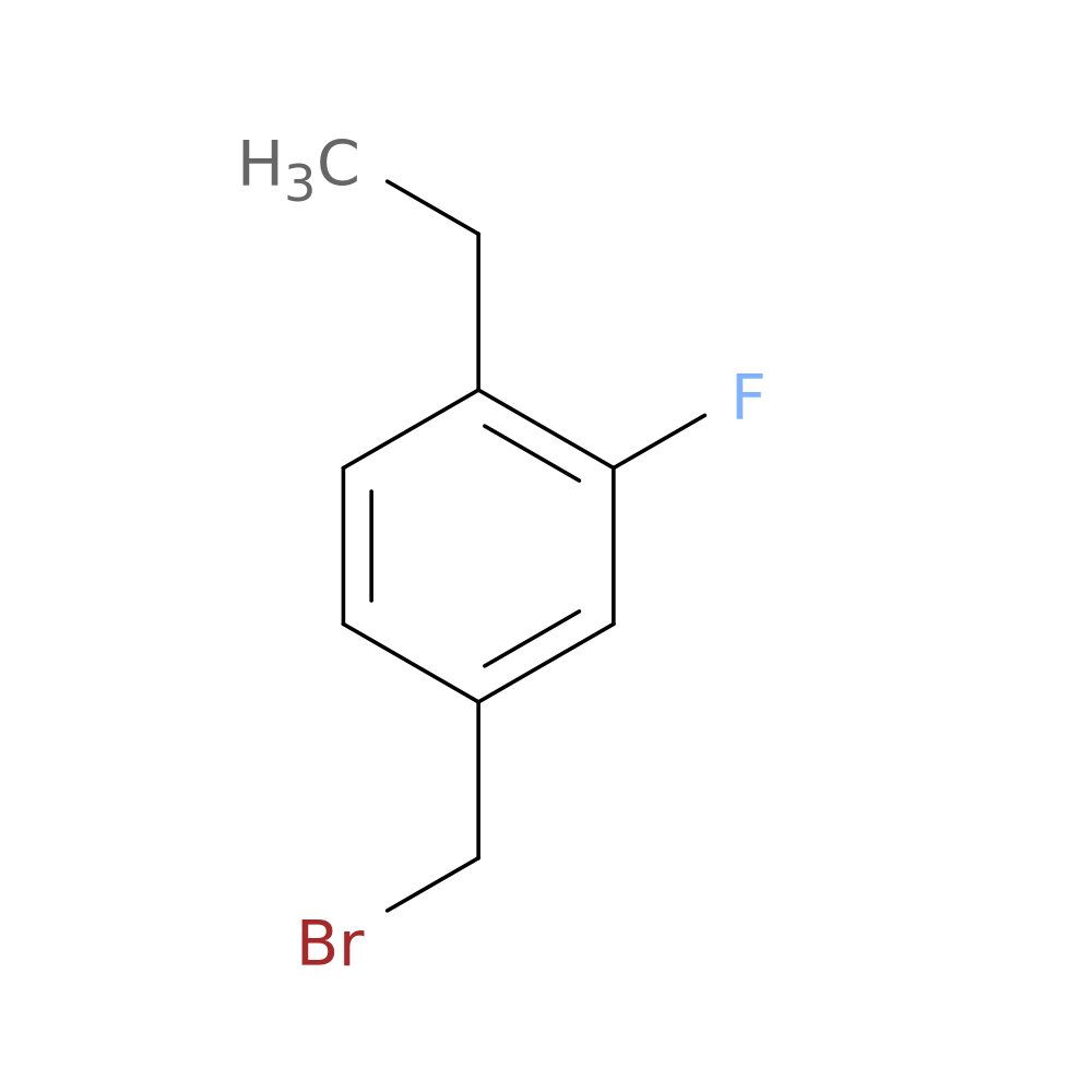 4-(bromomethyl)-1-ethyl-2-fluorobenzene
