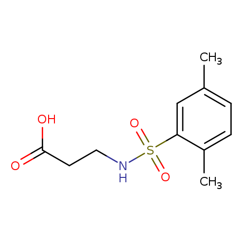3-((2,5-Dimethylphenyl)sulfonamido)propanoic acid