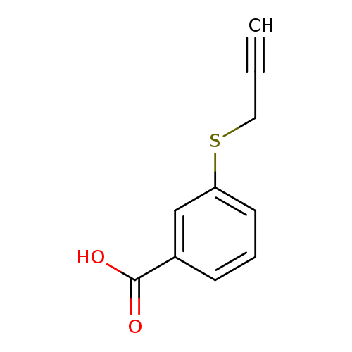 3-(prop-2-yn-1-ylsulfanyl)benzoic acid
