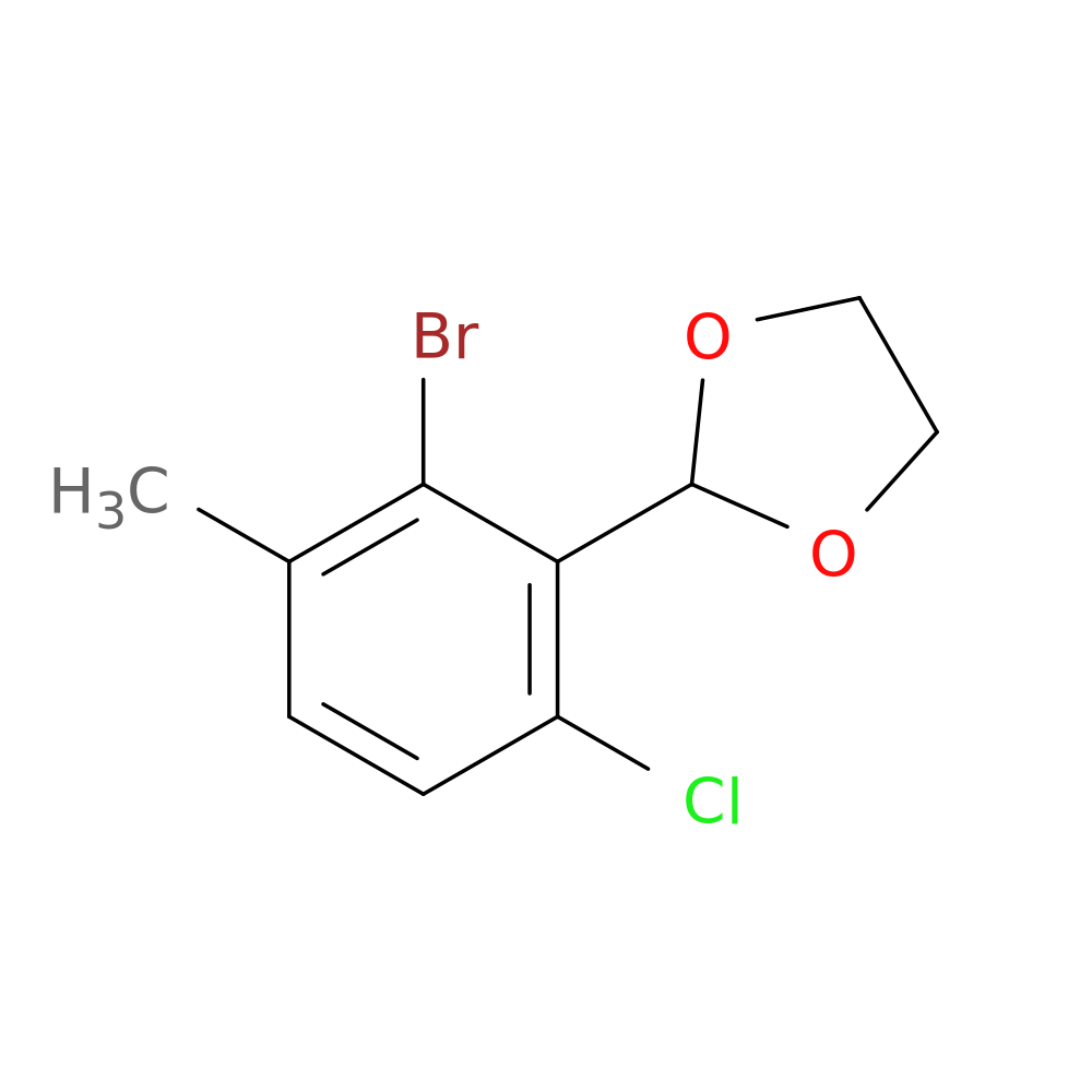 2-(2-Bromo-6-chloro-3-methylphenyl)-1,3-dioxolane