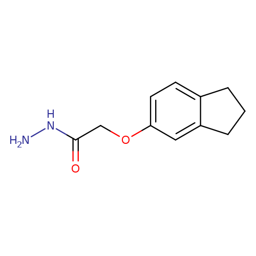 2-(2,3-Dihydro-1h-inden-5-yloxy)acetohydrazide