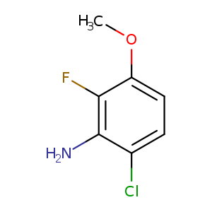 6-Chloro-2-fluoro-3-methoxyaniline