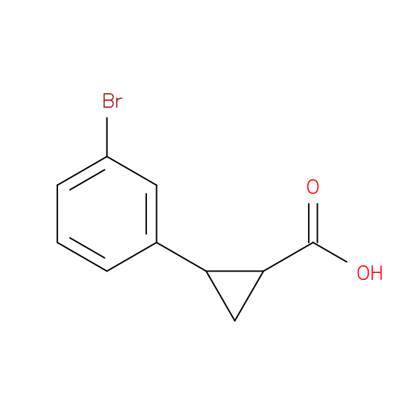 2-(3-Bromophenyl)Cyclopropanecarboxylic Acid