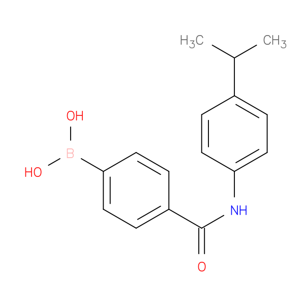 B-[4-[[[4-(1-methylethyl)phenyl]amino]carbonyl]phenyl]Boronic acid