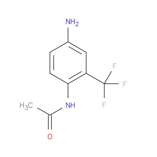 N-(4-amino-2-(trifluoromethyl)phenyl)acetamide