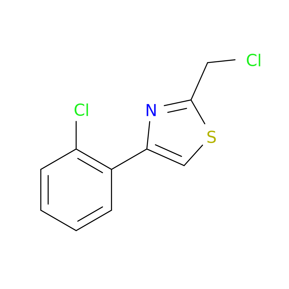 2-(chloromethyl)-4-(2-chlorophenyl)-1,3-thiazole