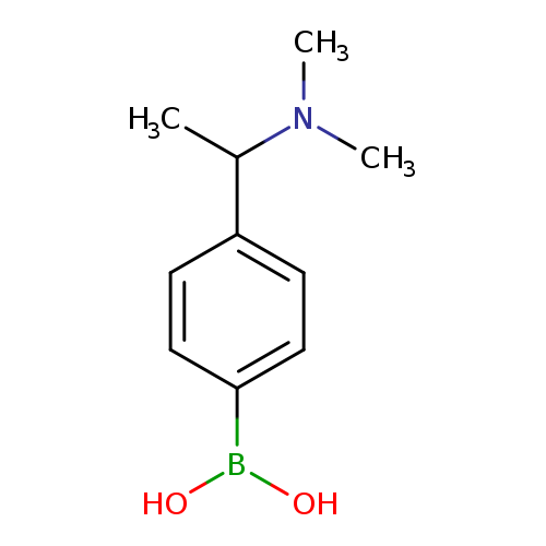 (4-(1-(diMethylaMino)ethyl)phenyl)boronic acid