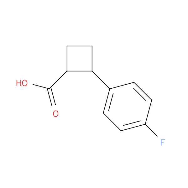 2-(4-Fluorophenyl)cyclobutane-1-carboxylic acid