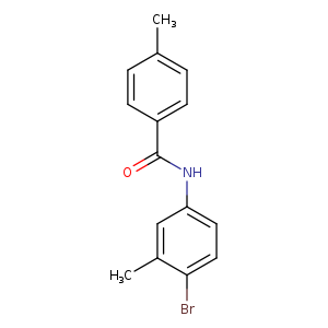 N-(4-bromo-3-methylphenyl)-4-methylbenzamide