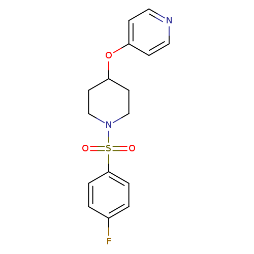 4-{[1-(4-fluorobenzenesulfonyl)piperidin-4-yl]oxy}pyridine