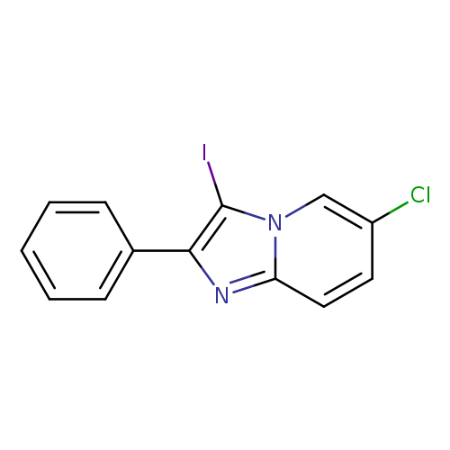 6-chloro-3-iodo-2-phenylimidazo[1,2-a]pyridine