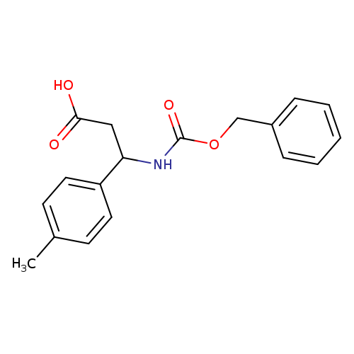 3-(((Benzyloxy)carbonyl)amino)-3-(p-tolyl)propanoic acid