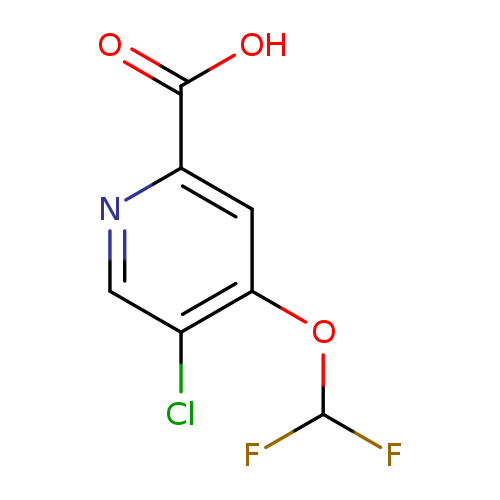 5-Chloro-4-(difluoromethoxy)pyridine-2-carboxylic acid
