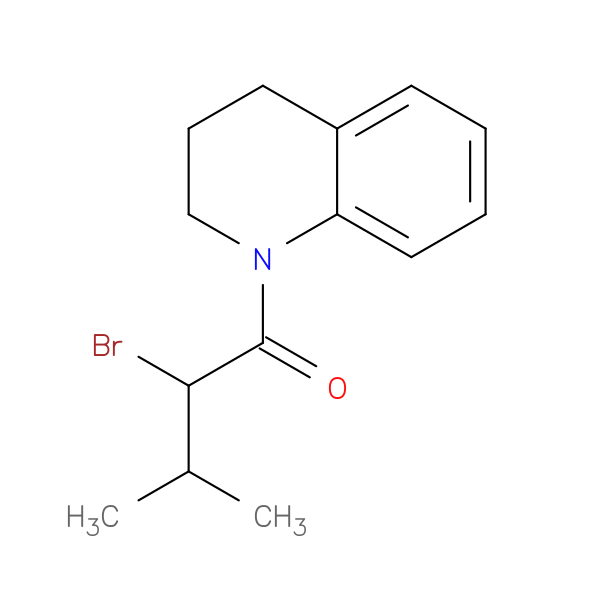 2-bromo-3-methyl-1-(1,2,3,4-tetrahydroquinolin-1-yl)butan-1-one