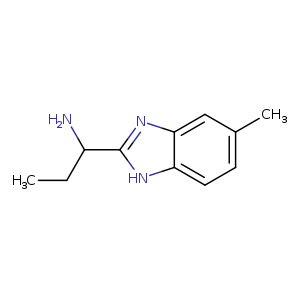 1-(5-Methyl-1h-benzimidazol-2-yl)propan-1-amine