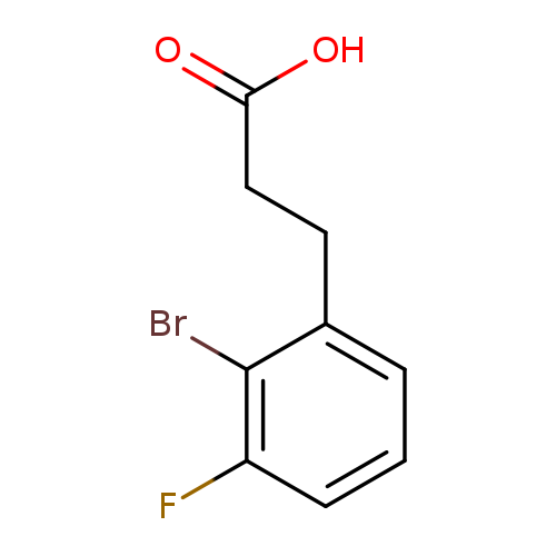 3-(2-bromo-3-fluorophenyl)propanoic acid