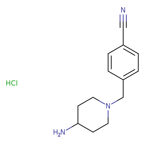 4-(4-Amino-piperidin-1-ylmethyl)-benzonitrile hydrochloride