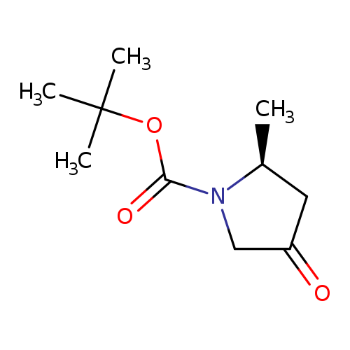 1-Pyrrolidinecarboxylic acid, 2-methyl-4-oxo-, 1,1-dimethylethyl ester, (2S)-