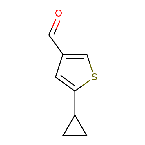 5-cyclopropylthiophene-3-carbaldehyde