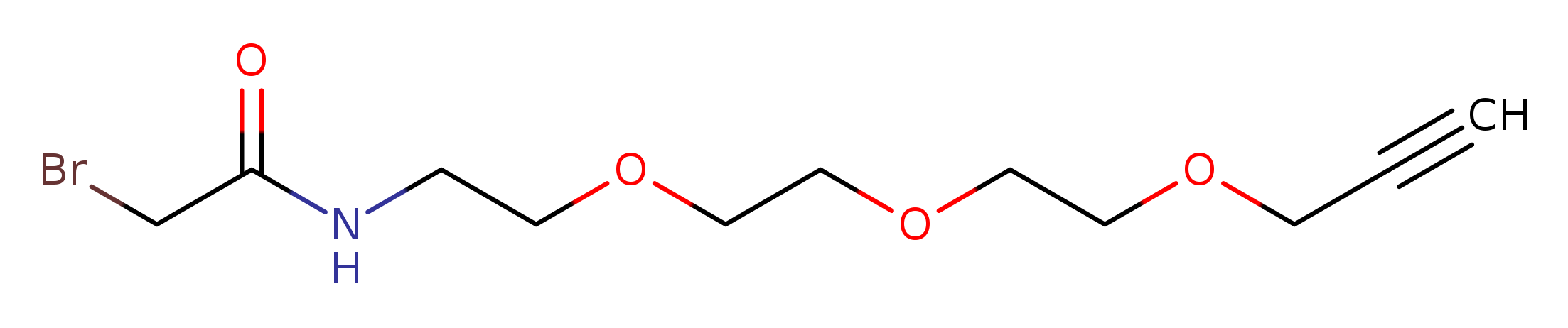 Bromoacetamide-PEG3-propargyl