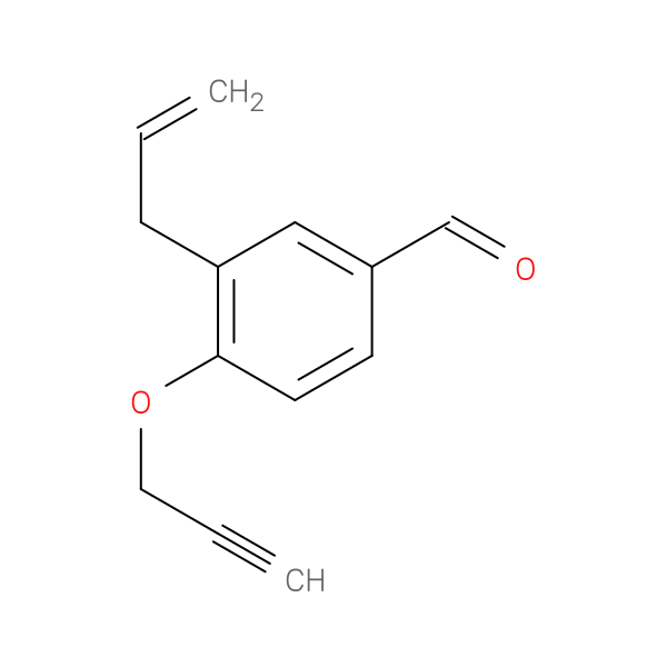 3-allyl-4-(2-propyn-1-yloxy)benzaldehyde