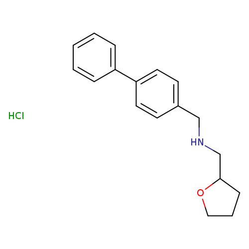 (4-biphenylylmethyl)(tetrahydro-2-furanylmethyl)amine hydrochloride