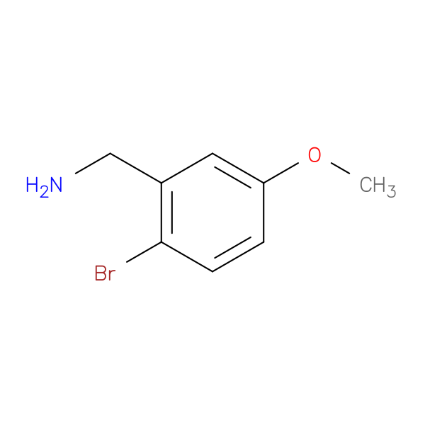 (2-Bromo-5-methoxyphenyl)methanamine