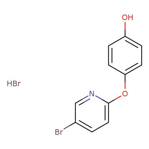 4-[(5-bromopyridin-2-yl)oxy]phenol hydrobromide