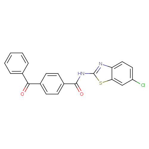 4-benzoyl-N-(6-chloro-1,3-benzothiazol-2-yl)benzamide