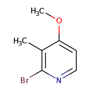 Pyridine, 2-bromo-4-methoxy-3-methyl-