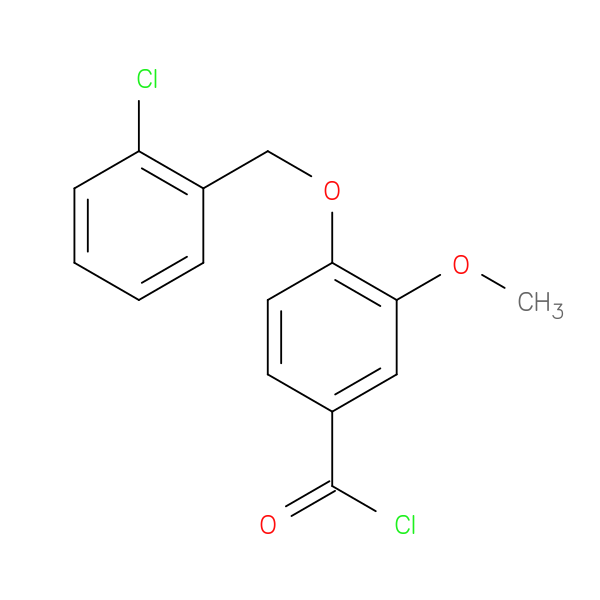 4-[(2-Chlorobenzyl)oxy]-3-methoxybenzoyl chloride