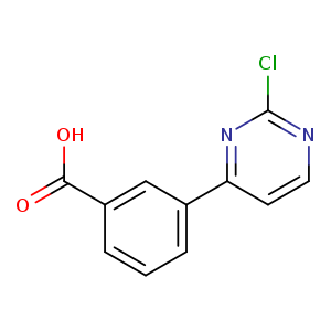 3-(2-Chloropyrimidin-4-yl)benzoic acid