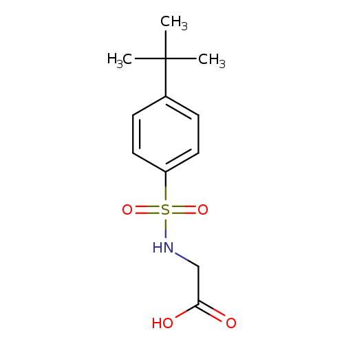 2-(4-(tert-Butyl)phenylsulfonamido)acetic acid