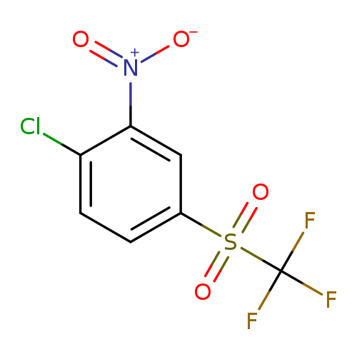 2-Nitro-4-(trifluoromethylsulfonyl)chlorobenzene