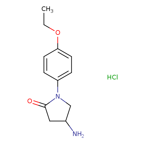 4-amino-1-(4-ethoxyphenyl)pyrrolidin-2-one hydrochloride