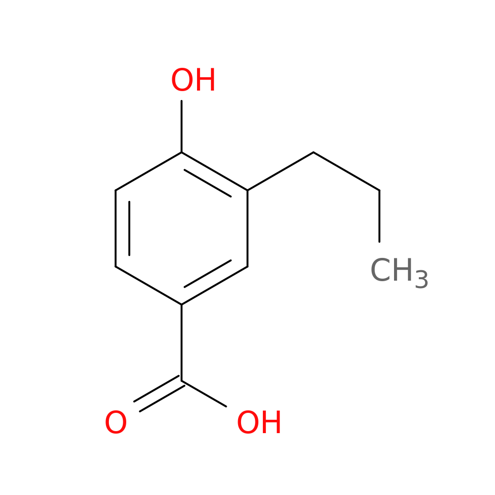 4-Hydroxy-3-propylbenzoic acid