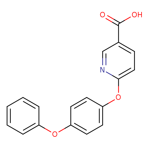 6-(4-phenoxyphenoxy)pyridine-3-carboxylic acid