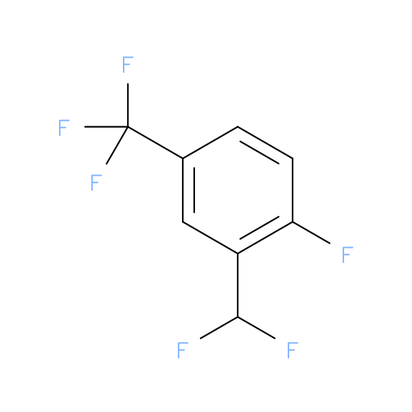 2-(Difluoromethyl)-1-fluoro-4-(trifluoromethyl)benzene