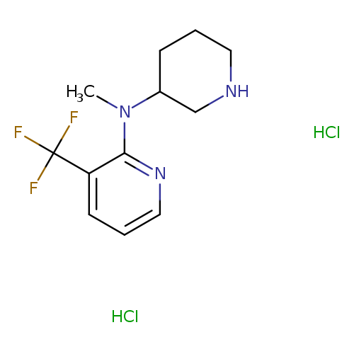 N-methyl-N-(piperidin-3-yl)-3-(trifluoromethyl)pyridin-2-amine dihydrochloride