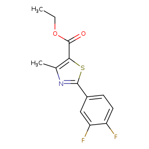 Ethyl 2-(3,4-difluorophenyl)-4-methylthiazole-5-carboxylate