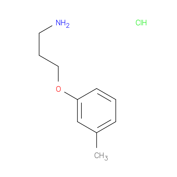 3-(3-Methylphenoxy)propan-1-amine, HCl
