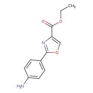 Ethyl 2-(4'-aminophenyl)-1,3-oxazole-4-carboxylate