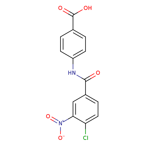 4-(4-chloro-3-nitrobenzamido)benzoic acid