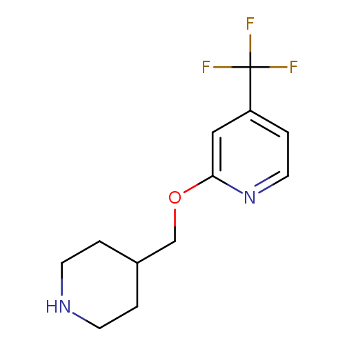 2-(piperidin-4-ylmethoxy)-4-(trifluoromethyl)pyridine
