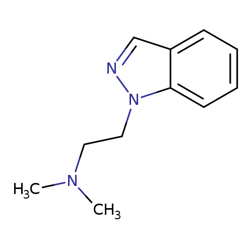 [2-(1H-indazol-1-yl)ethyl]dimethylamine