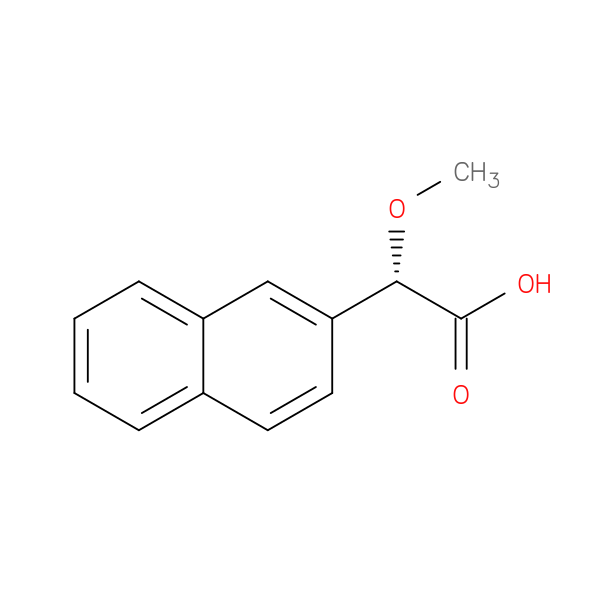 2-Naphthaleneacetic acid, α-methoxy-, (αS)-