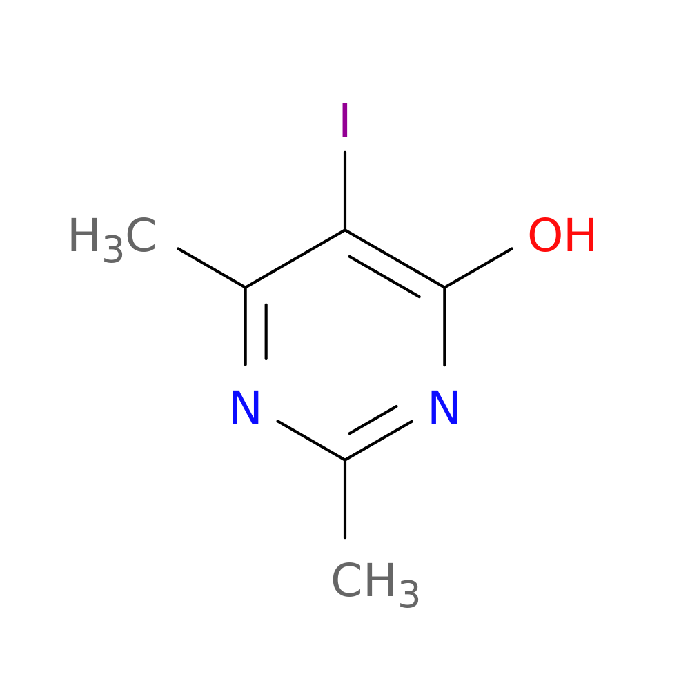 5-Iodo-2,6-dimethylpyrimidin-4-ol