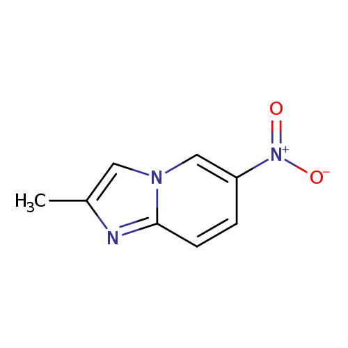 Imidazo[1,2-a]pyridine, 2-methyl-6-nitro-
