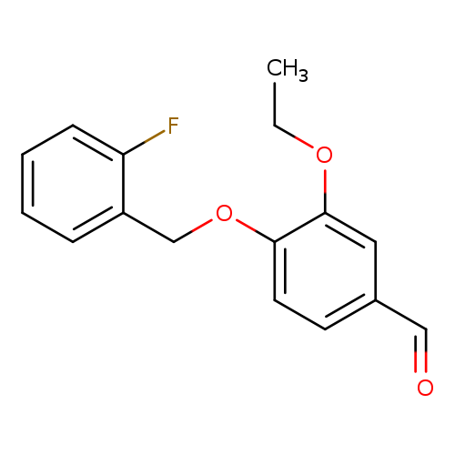 3-Ethoxy-4-[(2-fluorobenzyl)oxy]benzaldehyde